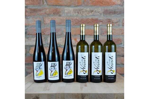 Kolekce bílých vín