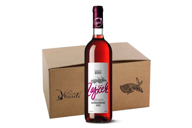Svatovavřinecké rosé 2022 (karton Zajíčků)